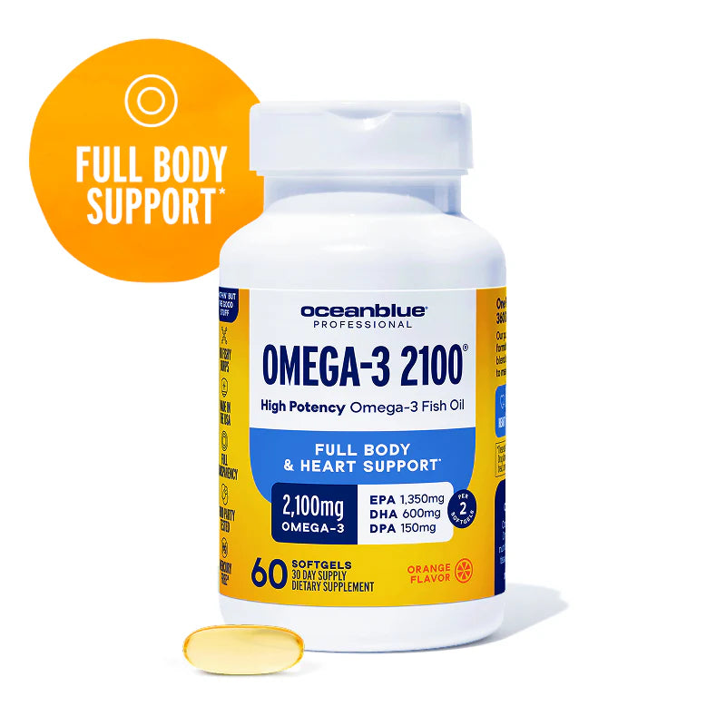Oceanblue Professional Omega-3 2100 Full Body and Heart Support