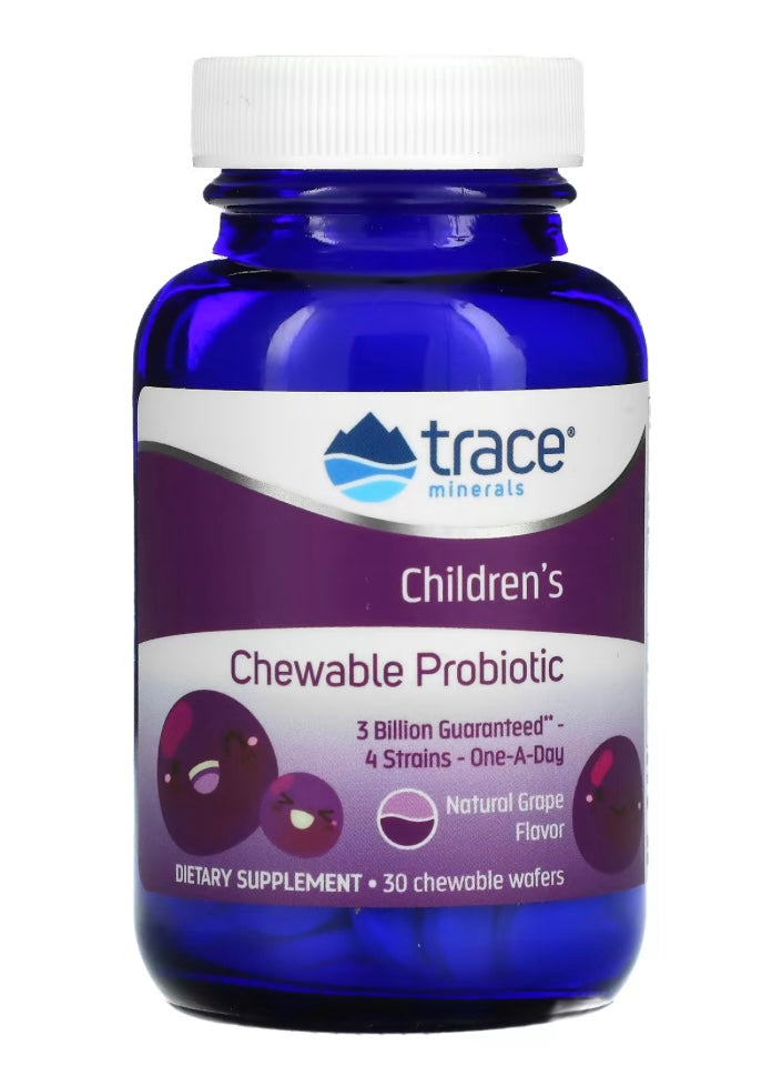 Children's Chewable Probiotic, Concord Grape, 30 Chewables