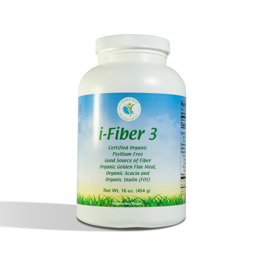 Fibra en Polvo I-Fiber 3/ FIBER certificado organico Omega 3,6,9