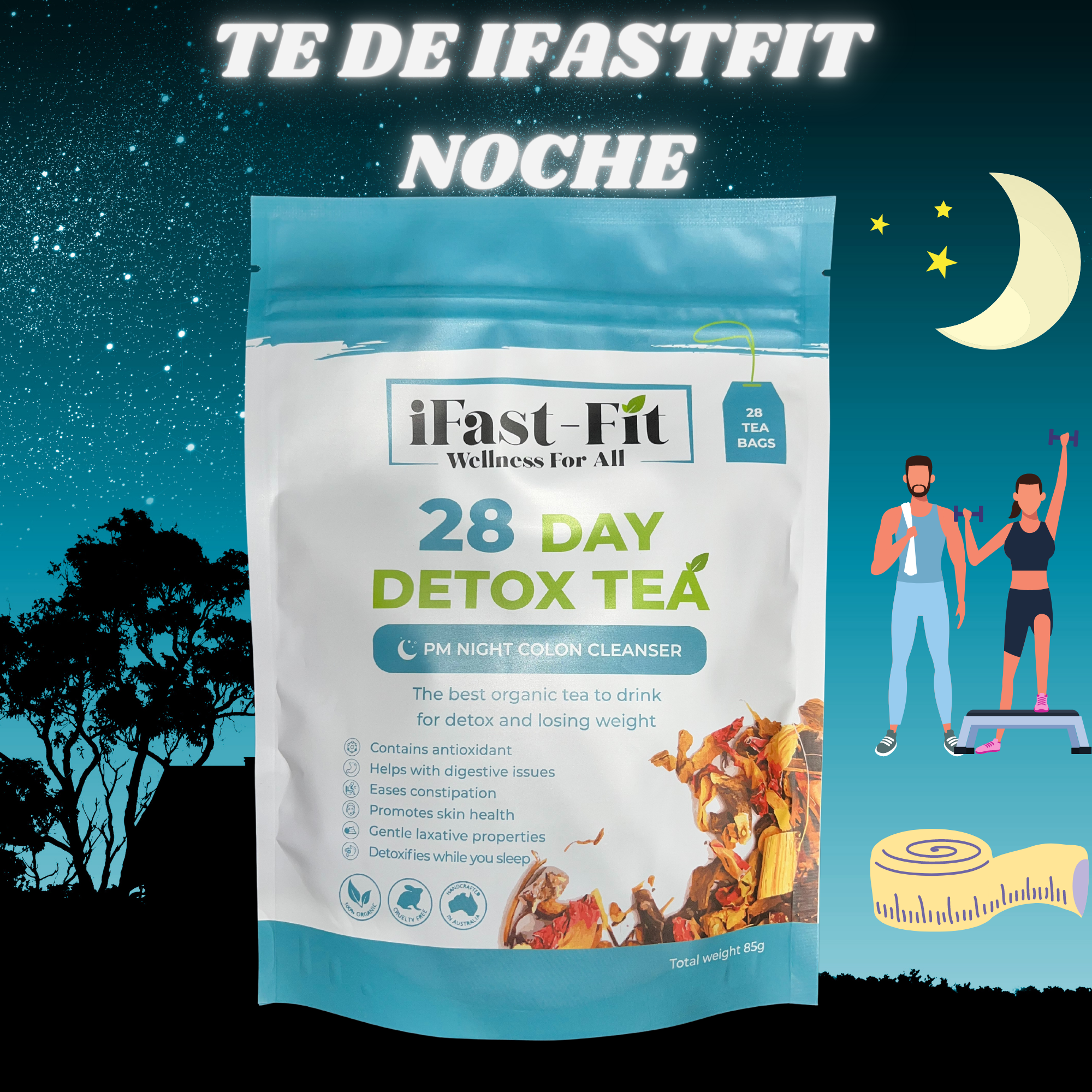 iFastFit Tea De Noche Detox/ IFastFit Night Tea Detox