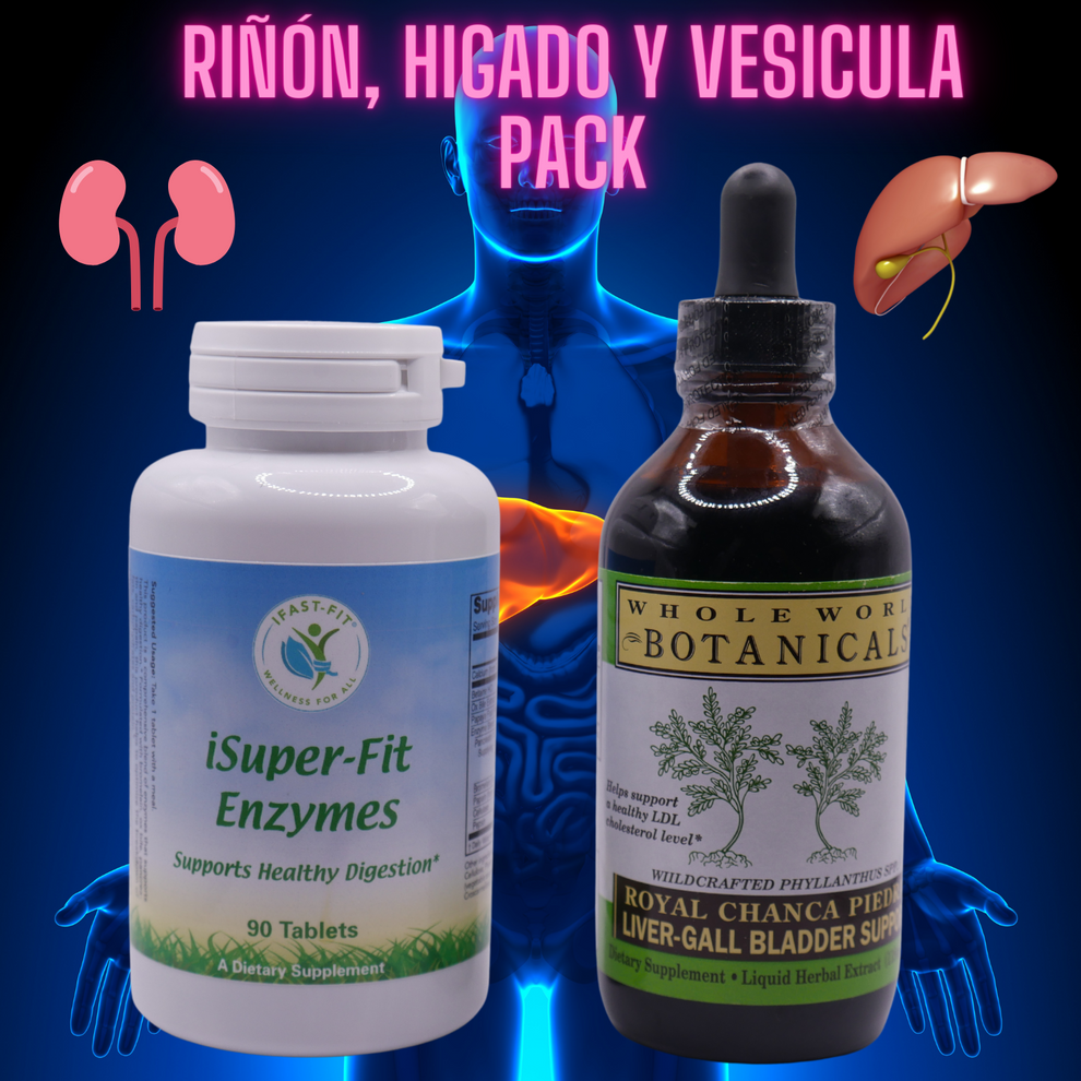 Chanca Piedra y Enzimas Soporte para riñones, hígado y vesícula biliar ...